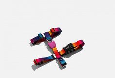 Шлейка, синий Zee.Dog