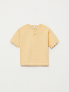 Вязаная футболка для мальчиков (желтый, 116) Sela