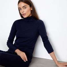 Водолазка из лиоцелла и шерсти 12 STOREEZ