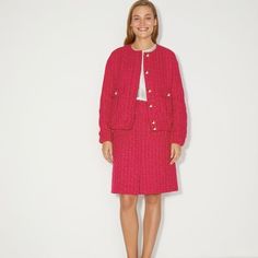 Юбка миди из твида 12 Storeez