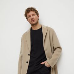 Пальто-пиджак из шерсти и кашемира 12 Storeez
