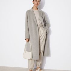 Пальто на запа́х с поясом 12 Storeez