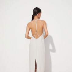 Платье-комбинация с открытой спиной 12 STOREEZ