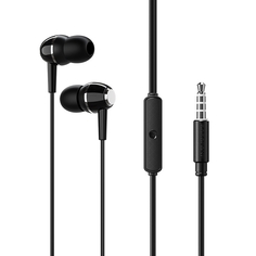 Наушники Borofone BM36 Acura Universal Earphones - Black