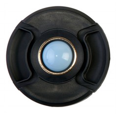 Крышка Flama FL-WB52N на объектив для защиты и установки баланса белого, 52mm, цвет черный/золотисты