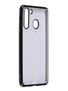 Чехол iBox для Samsung Galaxy A21 Blaze Silicone Black Frame УТ000020476