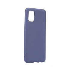 Чехол mObility для Samsung Galaxy A31 Soft Touch Blue УТ000020618