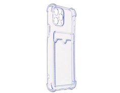 Чехол LuxCase для APPLE iPhone 11 Pro TPU с картхолдером 1.5mm Light Blue 63519