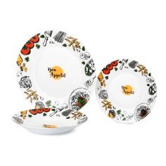 Сервиз столовый стекло, 12 предметов, Luminarc, Эссенс, Q6791