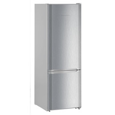 Холодильники двухкамерные холодильник двухкамерный LIEBHERR CUel 2831 161,2x55x63см серебристый
