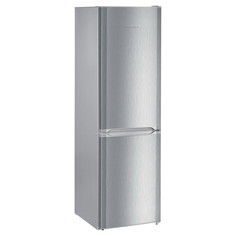 Холодильники двухкамерные холодильник двухкамерный LIEBHERR CUel 3331 181,2x55x63см серебристый