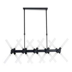 Люстра Подвесная люстра Lumina Deco Alford LDP 6036-20 BK