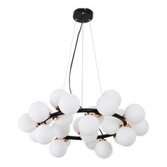 Люстра Подвесная люстра Lumina Deco Marsiada LDP 6033-25 BK+GD