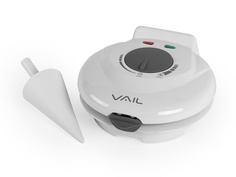 Вафельница VAIL VL-5250 мощность 750 Вт круглая диаметр 192 мм