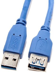 Кабель интерфейсный USB 3.0 Aopen/Qust ACU302-3M