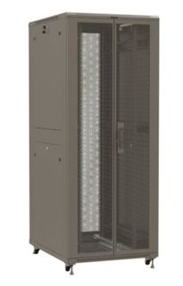 Шкаф напольный 19&quot;, 42U Hyperline TTR-4281-DD-RAL7035