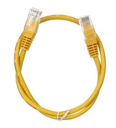 Кабель патч-корд U/UTP 5e кат. 0.5м Aopen/Qust ANP511_0.5M_Y