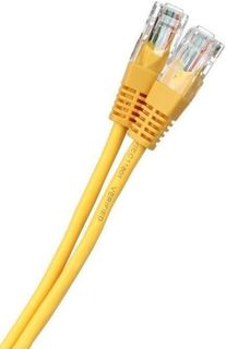 Кабель патч-корд U/UTP 5e кат. 10м Aopen/Qust ANP511_10M_Y