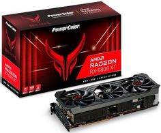 Видеокарта PCI-E PowerColor Radeon RX 6800 XT Red Devil 16GB GDDR6 256bit 7nm 1900/16000MHz DVI/HDMI/3*DP RTL