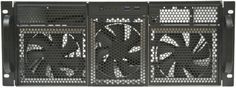 Корпус серверный 4U Procase RE411-D2H15-FE-65 черный, без БП, 15*3.5&quot;, 2*5.25&quot;, 2*USB 3.0, EATX 12&quot;x13&quot;