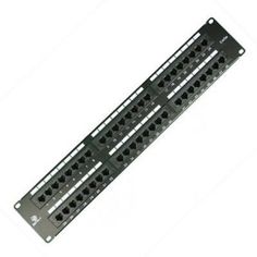 Патч-панель 19, 48xRJ45, UTP, Кат. 5е BNH B100.2-48-5E-UNB