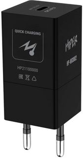 Зарядное устройство сетевое HIPER HP-WC002 3A PD+QC универсальное черное