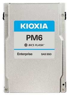 Накопитель SSD 2.5&#039;&#039; Toshiba (KIOXIA) KPM61MUG3T20 PM6-M 3.2TB SAS 24Gb/s 4 BiCS FLASH TLC 4150/3700MB/s IOPS 595/460K MTBF 2.5M 10DWPD 15mm