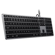 Клавиатура Satechi Slim W3 ST-UCSW3M-RU USB-C Wired Keyboard-RU (Russian) - провод