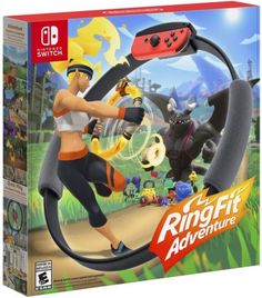 Набор Nintendo контроллер Ring Fit Adventure + игра + ремень