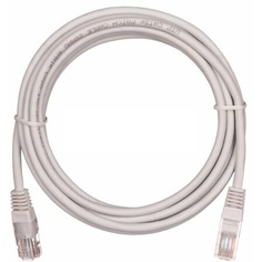 Кабель патч-корд U/UTP 5e кат. 1м Netlan EC-PC4UD55B-BC-LSZH-010-GY-10