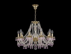 Люстра bogemia gvx (bohemia ivele crystal) розовый 50 см.