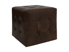 Пуф brick max (ogogo) коричневый 43x41x43 см.