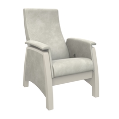 Кресло-глайдер модель 101ст белое (комфорт) белый 74x105x83 см.