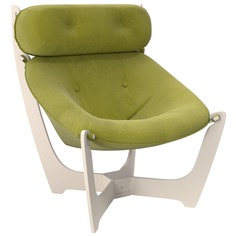 Кресло для отдыха модель 11 зеленое (комфорт) зеленый 76x97x77 см.