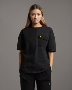 Футболка с накладным карманом Lyle and Scott