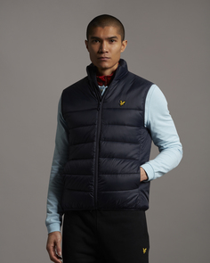 Утеплённый стёганый жилет Lyle & Scott