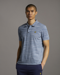 Поло с космическим принтом Lyle and Scott