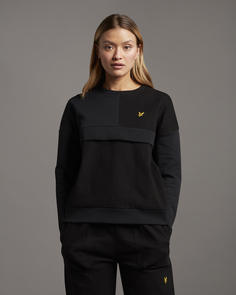 Свитшот свободного кроя Lyle & Scott