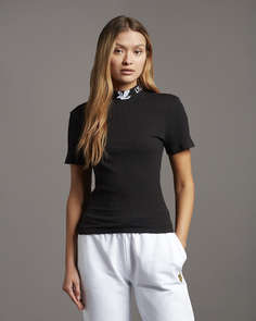 Футболка в рубчик Lyle & Scott