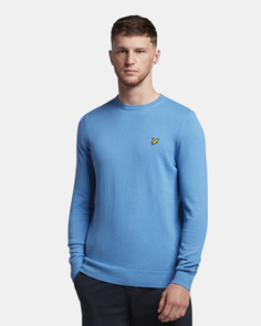 Трикотажный джемпер с круглым вырезом Lyle & Scott
