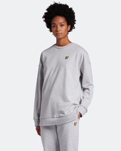 Оверсайз свитшот из хлопка Lyle & Scott
