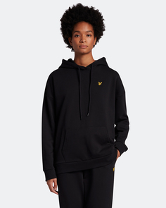 Оверсайз худи из хлопка Lyle & Scott