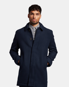 Классическое пальто свободного кроя Lyle & Scott