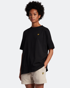 Оверсайз футболка из хлопка Lyle & Scott
