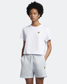 Короткая футболка из хлопка Lyle & Scott