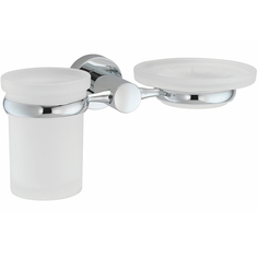 Стакан для зубных щеток с мыльницей WasserKRAFT