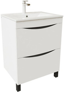 Тумба с раковиной белый 60,3 см IDDIS Cloud CLO60WFi95K