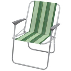 Кресло складное Ника КС4 зеленый Д* Ш*В 57,5*61,5*74 см КС4 Nika