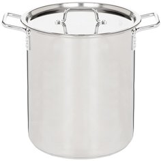 Котел нержавеющая сталь, 50 л, 44х40 см, клепаные ручки, Катунь, Общепит, КТ-ОБ-52 В