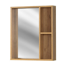 Зеркала для мебели зеркало для ванной АКВАЛЬ Грант 60см Дуб